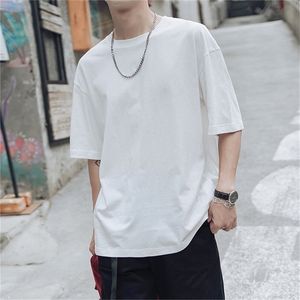 Spersonalizowany Dostosuj Mężczyźni T Shirt Krótki Rękaw Tshirt A988 Fioletowy Różowy Stripe White Black Cotton 220325