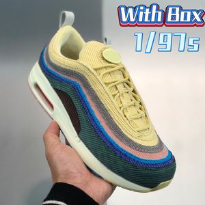 2022 Nyaste Sean Wotherspoon x S VF SW Hybrid Running Shoes With Box Men Women corduroy Rainbow Authentic Sneakers Top Quality Sports Trainers US