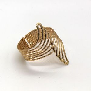 Charme criativo Nicho original Design Iron Thread Bracelet Bracelet Gold Pattern Fashion