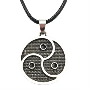 Collane con ciondolo Nostalgia Tai Chi Yin Yang Gioielli religiosi Collana vintage Accessori in stile cinese per donne UominiCiondolo