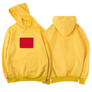 High Street Fashion Tide Kapüşonlular Tasarımcı Sonbahar ve Kış Polar Erkek Kadın Sweatshirt Oversize Gevşek Hoodie