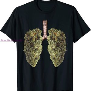 Roligt ogräs lung knopp t-shirt-thc lung tshirt t-shirt student topp t-shirts bomull tees tryckt 220708