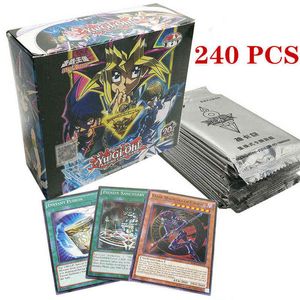 Yugioh Legend Deck Set With Box Yu Gi Oh Anime Game Collection Cards Kids Boys Toys For Children Figure Cartas G220228