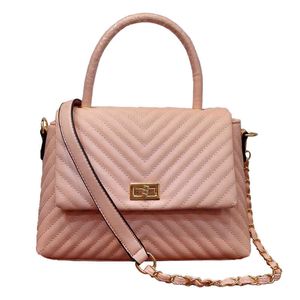 Neue freizeit frauen tasche bestickt faden blume sling eine schulter tasche rhombische gitter kette umhängetaschen