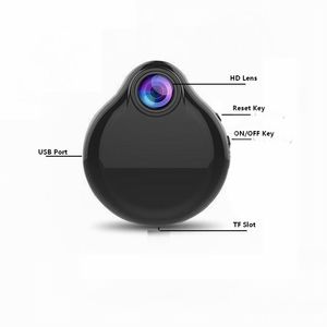 Piccole telecamere Videoregistratore di sorveglianza H3B WiFi Baby Monitor Mini videocamera Videocamera HD 1080P per la sicurezza domestica Rilevazione del movimento APP Controll Wireless Nanny Cam