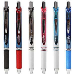 6pcs Pentel BLN75 серия Energel Series быстросохнувшие гелевые чернильные ручки 0,5 мм игольчато-точка нажатия тип Нейтральная ручка Гладкая запись 220715