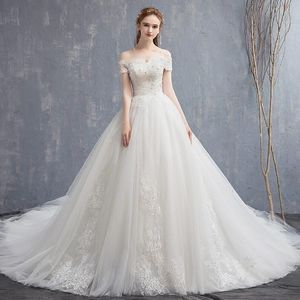 Other Wedding Dresses Applique Lace Vintage Dress 2022 Off Shoulder Bride Princess Dream Gown China Bridal Gowns