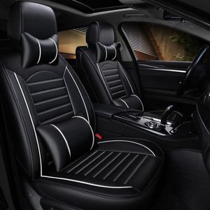 Car Seat Covers High Quality Universal PU Leather For C1 C4 C4l Grand Picasso Berlingo Ds4 Ds5 Sandero Stepway