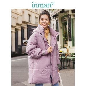 Inman Inverno Casual Casual Stand Up Solid Solid All Moda