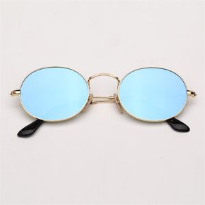 Wholesale fashion retailing resale online - fashion womens sunglasses oval round metal sunglass pumk mens sun glasses for women man with leather case and retailing packages227S