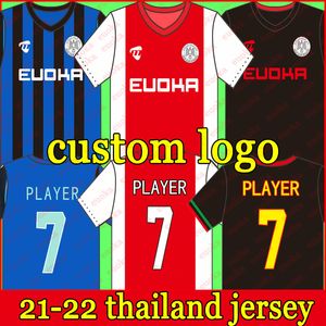 Wholesale football shirt logos for sale - Group buy Thailand Top Quality All Team Football Shirts Football Shirts Custom Logo Player Name Number Football Jersey custom made1261244