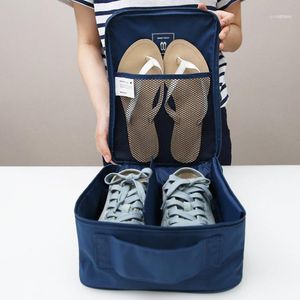 Accessoire Rangement Chaussure Seyahat Ayakkabı Çantaları Botlar Depolama Topluluğu Chaussures ve Sac Bir ana paketleme organizatörleri1