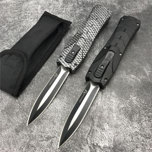 Wholesale Benchmade Automatic D E Knife High Quality 440C Blade ABS Handle Tactical Outdoor Hunting Survival Every Day Carry Knives BM 3300 3350 3100 C07 Work Very Sharp
