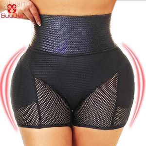 Guudi yastıklı popo kaldırıcı kalça geliştirici gövde şekillendirici külot shapewear geniş bel bant push up külotlar dikişsiz ganimet kaldırıcı l220802