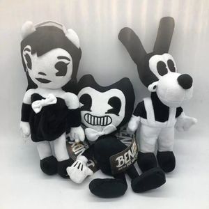 Ink Machine Thriller Figura di peluche morbida per giocattolo per bambini da collezione Bambola di peluche giocattolo Bendy Boris Alice Angel