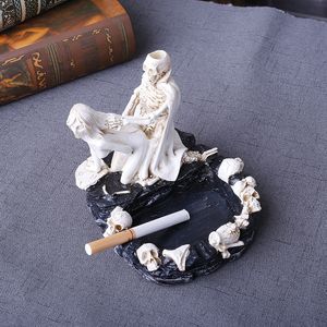 Halloween Skull Ashfray Harts Crafts Decoration Cigar