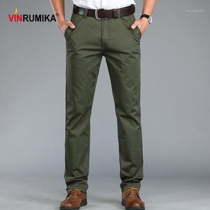 Summer Business Business Casual Army Straight Light Pantaloni Lunghi Pantaloni Maschile Cotton Sottile Black Blue Lavoro Pantaloni uomo Khaki