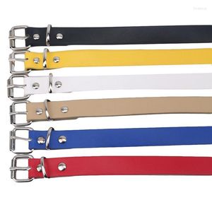 Belts Children PU Leather Candy Kids Boys Girls Belt Child Waistband Classic Color Leisure Waist Strap Solid Women BeltsBelts Fred22