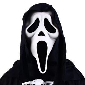 Halloween Skeleton Mask Horror Carnival Máscara Masquerade Cosplay Adulto Fache Full Face Halloween Party Máscaras de Carefas