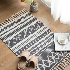 Carpets Small Rug Ethnic Style Design Area For Living Room Bohemian Cotton And Linen Bedroom Rugs Handmade Tassel Kitchen MCarpets CarpetsCa