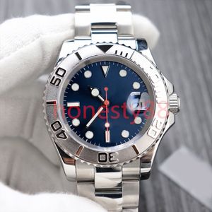 SW Męski zegarek Automatyczny zegarek 40 mm sportowy zegarek męski Blue tarcza 904L opaska ze stali nierdzewnej Sapphire Mirror Waterproof Night Glow Montre de Luxe Watch