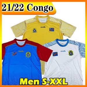 21 22 Democratic Republic of the Congo soccer jerseys home away 2021 2022 Mbemba Christian Luyindama Meschack Elia Samuel Bastien Jackson Muleka football shirt Top