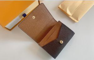Card wallets designers wallet leather business card High-quality mens designer credit holders pocket bag European American Style purse