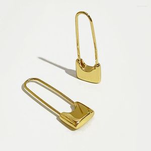 Hoop Huggie Peri'sBox Einzigartiges Design Goldverschluss-Ohrringe für Frauen, kleine Sicherheitsnadel-Creolen, minimaler SchmuckHoop Kirs22