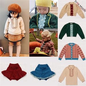 الأطفال سفن الصوفية الشتوية MF Bark Boys Girls Knit عالية الجودة بطبعة Cardigan الأطفال أطفال القطن المتماسكة ملابس خارجية LJ201130