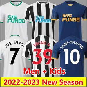 22 23 Soccer Jerseys Fans Versie Camesitas Foot 2022 2023 Home Away Maillots de Futol Doelman voetbalshirt Men Kids Uniforms Kits Camiseta Futbol Newca