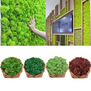 Decorative Flowers & Wreaths 40g High Quality Artificial Green Plant Moss DIY Background Wall Garden Home Decoration Mini Micro Landscape Ac