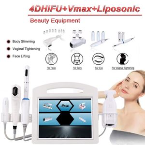 Home Use beauty equipment Vaginal Tightening Rejuvenation 12 lines ultrasound 4D hifu Anti Wrinkle machine For Skin Lifting Wrinkle Removal Therapy