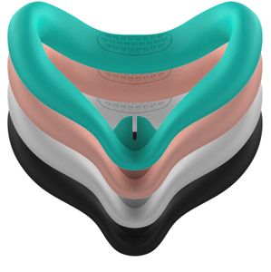 Maschera per gli occhi in silicone Coprire il viso per Oculus Quest 2 Cuffie VR Traspirante Anti-sudore Coprire gli occhi con blocco della luce FEDEX DHL UPS SPEDIZIONE GRATUITA