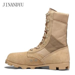 Tactical Military Men Jungle Camouflage Color Breathable Combat Army Safety Motorcycle Boots Work Shoes Y200915