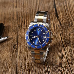 Мужские часы автоматические механические 40 мм часы для плавания керамический безель светящийся сапфир водостойкие часы montre de luxe
