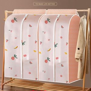 Kleidung Kleiderschrank Lagerung Staubdicht Abdeckung Kleidung Tasche Haushalt Hängen Rack Transparent Mantel CoverClothing