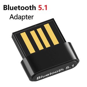 USB Bluetoothアダプター5.1コンピューターBluetoothトランスミッターPC Windows 7/8/8.1/10/11用ドングルドライバーオーディオレシーバー