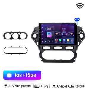 Araba Radyosu Multimedya Video Player Navigation GPS Android 10 Ford Mondeo 2007-2010