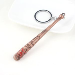 Klapety The Stick Brelkain czerwona szkliwo wisiorek Keyring Mężczyźni Kobiety Jewelrykkeychains Klapetykeykeychains Forb22