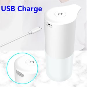 USB -laddning av automatisk induktionsskumtvål Dispenser Smart Liquid Soap Dispenser Auto Touchless Hand Washer For Kitchen Badrum 220725