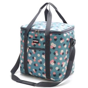 22l impermeável bolsa de refrigeração refrigerador de almoço ao ar livre geladeira vintage portátil ombro térmico mensageiro armazenamento de viagens