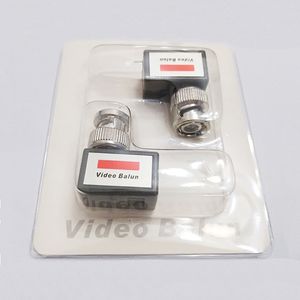 UTP Connector 90 Degree Angled Camera CCTV BNC Video Balun Transceiver Connector Free DHL 100PAIRS