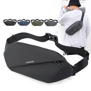 HBP Outdoor Running Bag New Men's Fanny Pack Multifunctional Large Capacity Chest Bags Casual One Shoulder Crossbody Bag Pockets
