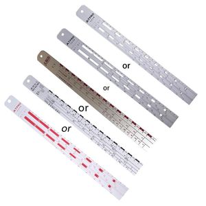 Professional Hand Tool Sets Mixing Standard Car Paint Ruler Suitable For Cars Corrosion-resistant Thickening RulerProfessional