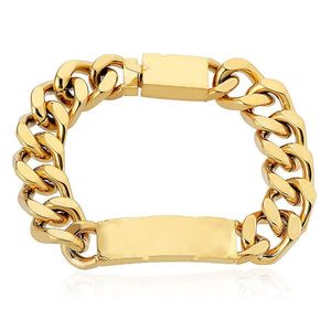 Designer High Quality Silver Love Bracelet cm Men Women Gold Bracelets Chain Fashion Personality Hip Hop H1
