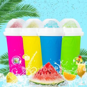 Quick-Frozen Smoothies Cup Drinkware Homemade Milkshake Bottle Slush And Shake Maker Fast Cooling Cup Ice Cream Slushy by air
