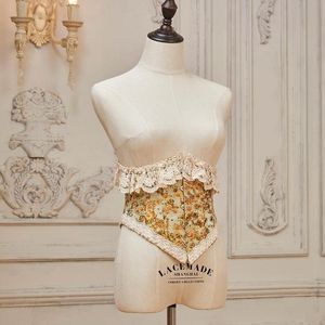 Kobiety dla kobiet Camis vintage koronkowy kwiatowy seksowna seksowna podwozie kobiety goty
