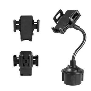 Universal Car Cup Mount Phone Holder For IPhone 11 Pro Max Samsung Long Arm Clamp with Anti slip CellPhone Grip With Retail Package