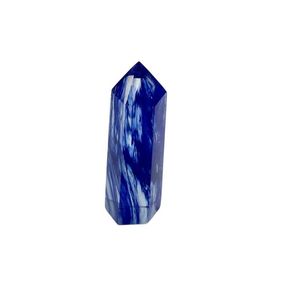 Decorative Objects & Figurines Blue Crystal Single Heat Six Prism Decoration Melting Stone Hex Column Home DecorationDecorative