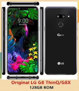 Оригинальный разблокированный LG G8 ThinQ G8X 4G LTE Мобильные телефоны G820N G820um Android 10.0 Смартфон 6 ГБ оперативной памяти 128 ГБ ПЗУ 6.1 Двойная камера NFC мобильный телефон 1pc